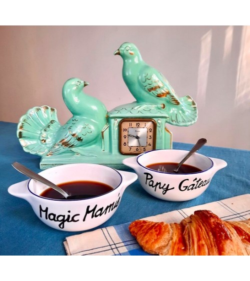 Ciotola bretone - Magic Mamie Pied de poule ceramica design particolari