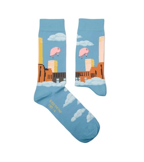 Animals - Pink Floyd - Chaussettes Sock Affairs jolies pour femme originales pour homme chausset rigolotes drole Suisse