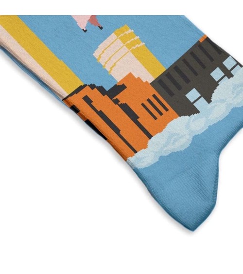 Animals - Pink Floyd - Chaussettes Sock Affairs jolies pour femme originales pour homme chausset rigolotes drole Suisse