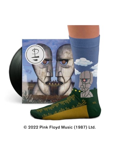 Division Bell - Pink Floyd - Chaussettes Sock affairs - Music collection jolies chausset pour homme femme fantaisie drole ori...