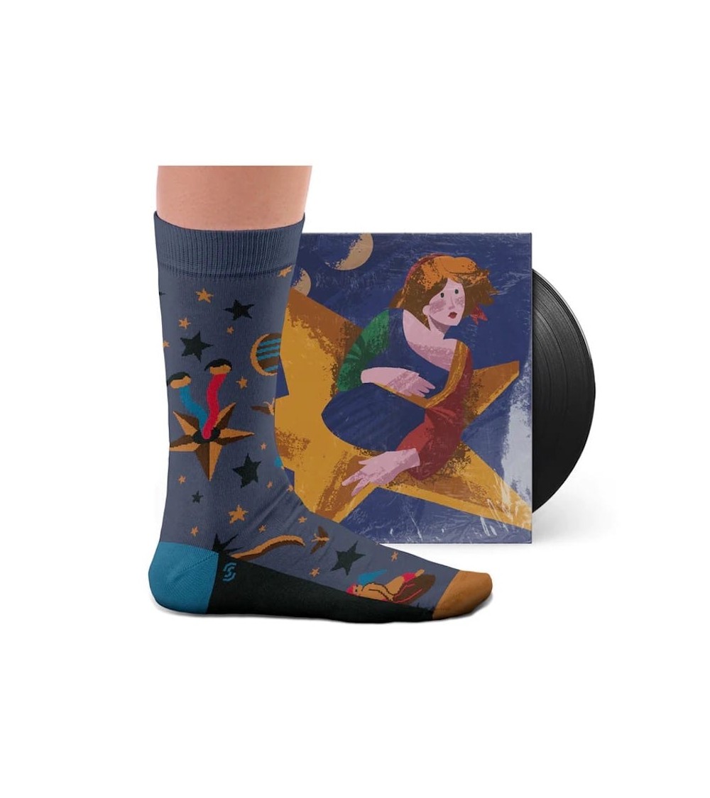 Melancholy - Smashing Pumpkins - Chaussettes Sock Affairs jolies pour femme originales pour homme chausset rigolotes drole Su...