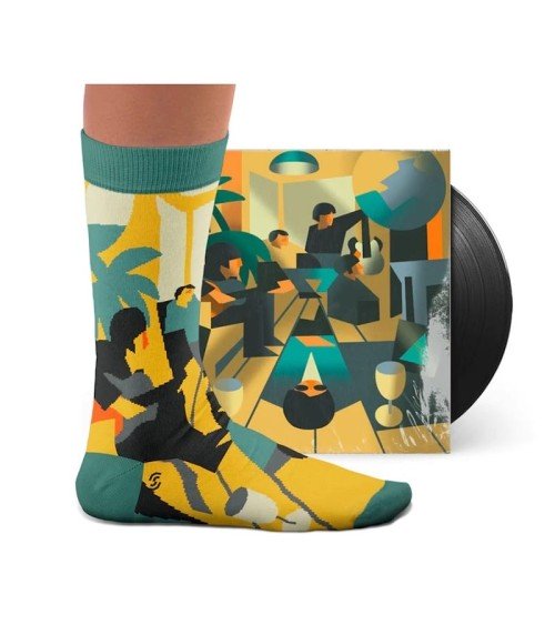 Probably Not - Oasis - Socken Sock affairs - Music collection Socke lustige Damen Herren farbige coole socken mit motiv kaufen