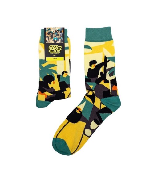 Probably Not - Oasis - Chaussettes Sock affairs - Music collection jolies chausset pour homme femme fantaisie drole originales