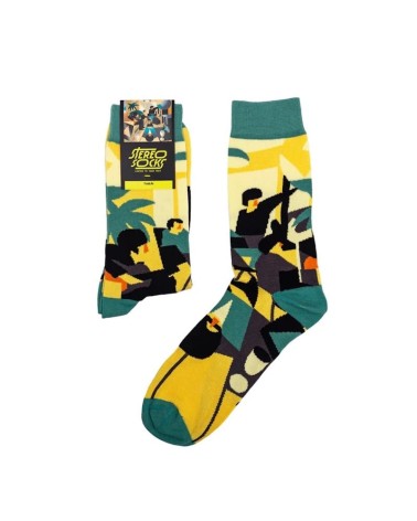 Probably Not - Oasis - Chaussettes Sock affairs - Music collection jolies chausset pour homme femme fantaisie drole originales
