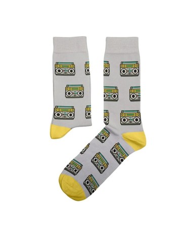 Boombox - Socken Sock affairs - Music collection Socke lustige Damen Herren farbige coole socken mit motiv kaufen