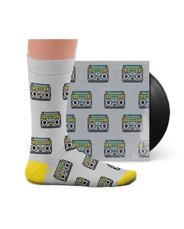 Boombox - Calzini Sock affairs - Music collection calze da uomo per donna divertenti simpatici particolari