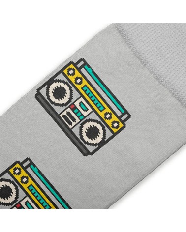 Boombox - Socken Sock affairs - Music collection Socke lustige Damen Herren farbige coole socken mit motiv kaufen