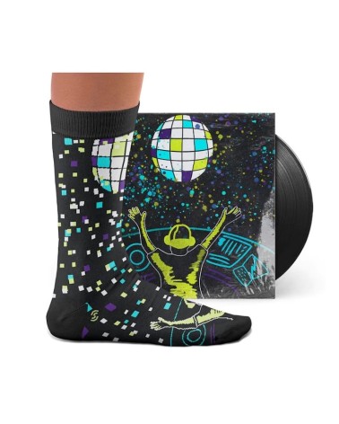 Rave - Socks Sock affairs - Music collection funny crazy cute cool best pop socks for women men