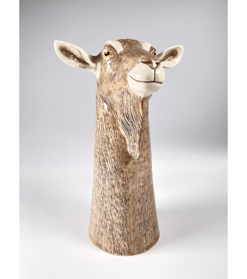 Toggenburg Goat - Flower Vase Quail Ceramics Quail Ceramics table flower living room vase kitatori switzerland
