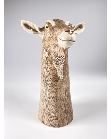 Toggenburg Goat - Flower Vase Quail Ceramics Quail Ceramics table flower living room vase kitatori switzerland