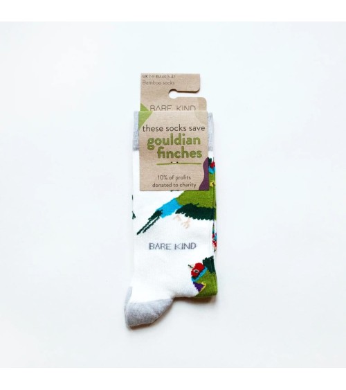 Sauver le Diamant de Gould - Chaussettes en bambou Bare Kind jolies chausset pour homme femme fantaisie drole originales