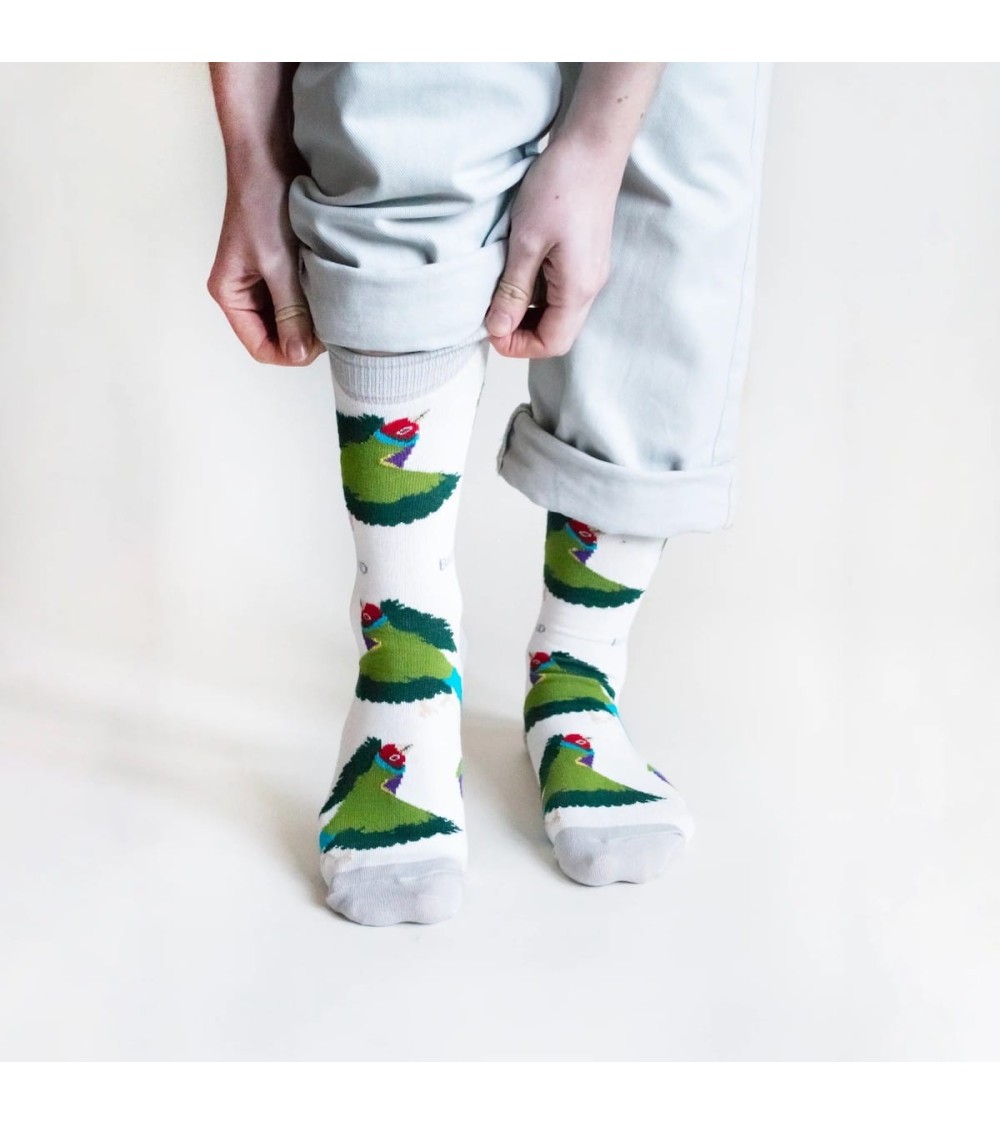 Save the Gouldian Finches - Bamboo Socks Bare Kind funny crazy cute cool best pop socks for women men