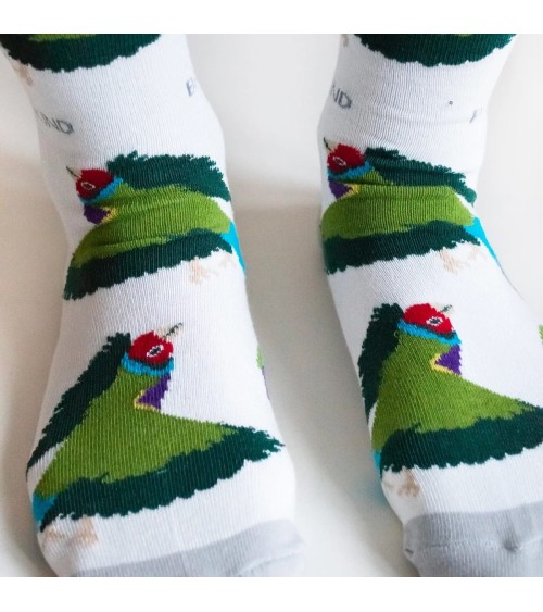 Save the Gouldian Finches - Bamboo Socks Bare Kind funny crazy cute cool best pop socks for women men
