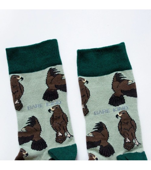 Sauver les Aigles - Chaussettes en bambou Bare Kind jolies pour femme originales pour homme chausset rigolotes drole Suisse