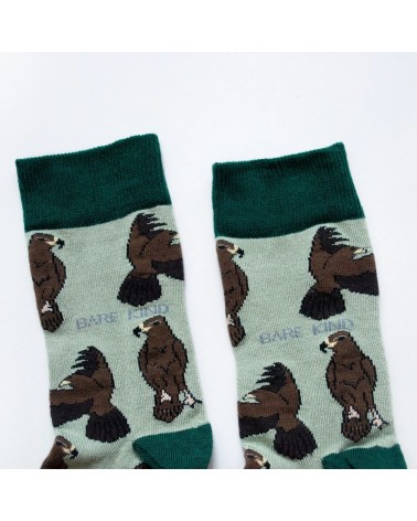 Rettet die Adler - Bambus Socken Bare Kind Socke lustige Damen Herren farbige coole socken mit motiv kaufen
