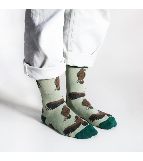 Rettet die Adler - Bambus Socken Bare Kind Socke lustige Damen Herren farbige coole socken mit motiv kaufen