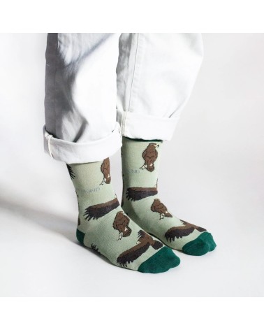 Rettet die Adler - Bambus Socken Bare Kind Socke lustige Damen Herren farbige coole socken mit motiv kaufen