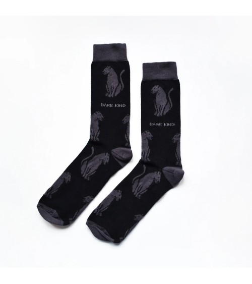 Rettet die Panther - Bambus Socken Bare Kind socke kuschelsocken für damen lustig herren farbige coole socken