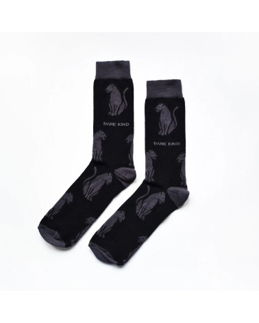 Rettet die Panther - Bambus Socken Bare Kind socke kuschelsocken für damen lustig herren farbige coole socken