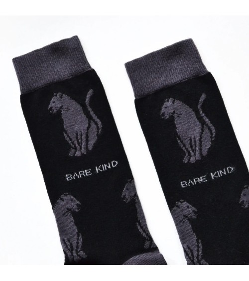 Rettet die Panther - Bambus Socken Bare Kind Socke lustige Damen Herren farbige coole socken mit motiv kaufen