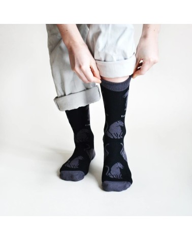 Salva le Pantere - Calzini Bare Kind calze da uomo per donna divertenti simpatici particolari