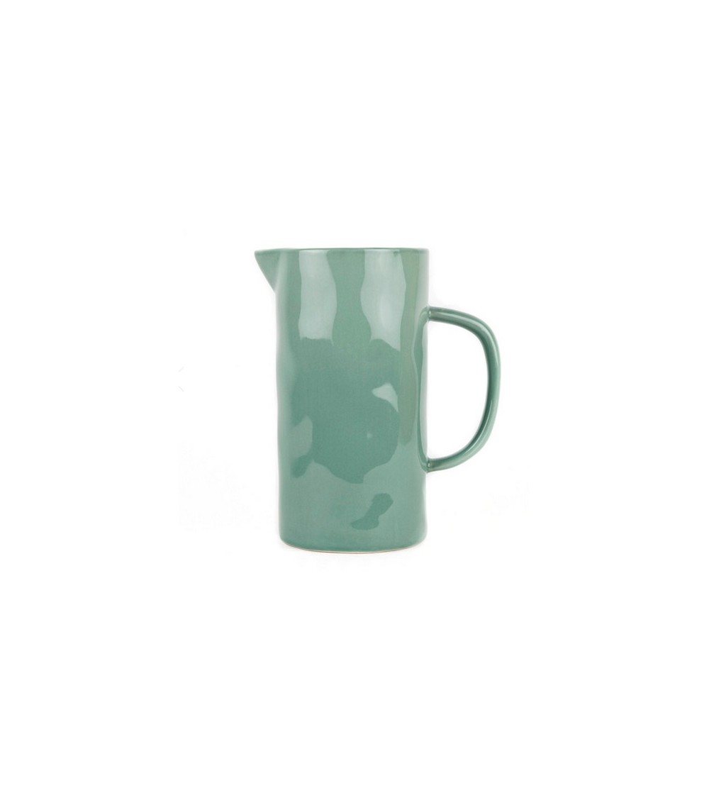Ceramic Jug - Sage Quail's Egg carafe jug glass design