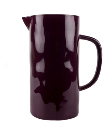 Krug aus Keramik - Aubergine Quail's Egg wasserkaraffe glas krüg glaskaraffen design
