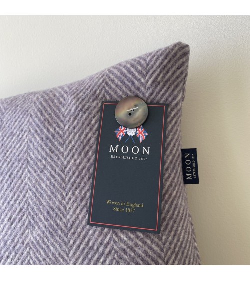 HERRINGBONE Clover - Coussin décoratif en laine Bronte by Moon pour canapé decoratif salon chaise deco