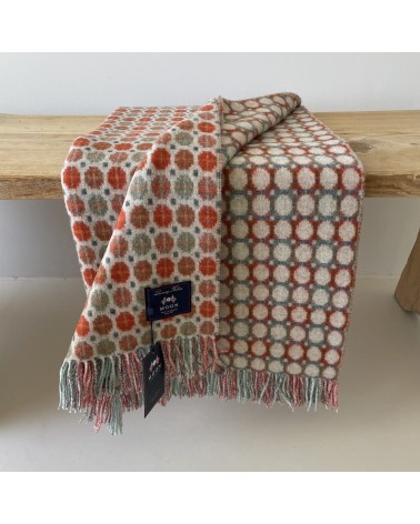MILAN Safran - Merino Wolldecke, Kuscheldecke Bronte by Moon Schafwolldecke warme Woll Decken Sofa wohndecke kaufen