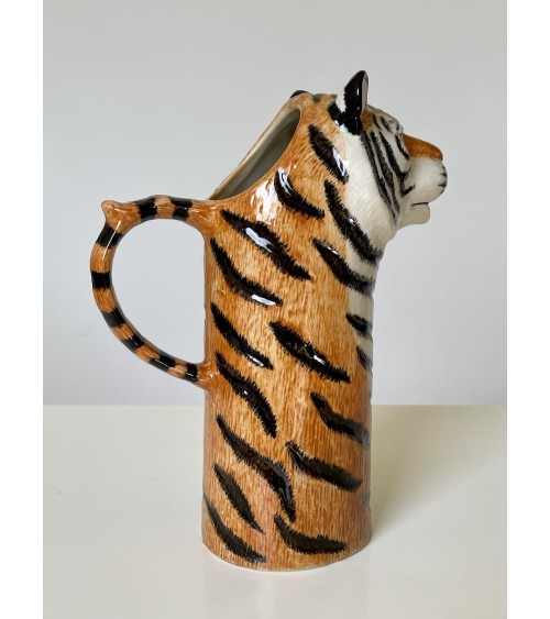 Water Jug - Tiger Quail Ceramics carafe jug glass design