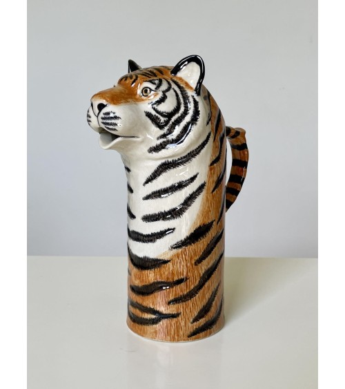 Water Jug - Tiger Quail Ceramics carafe jug glass design