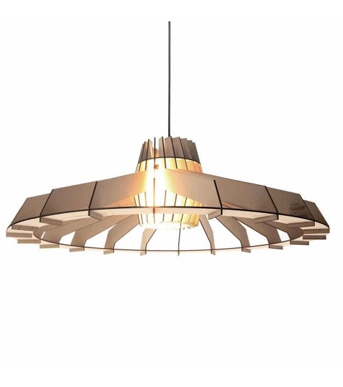 Nikolamp Tesla - Naturel - Lampe à suspension Van Tjalle en Jasper lampes suspendues design lustre moderne salon salle à mang...