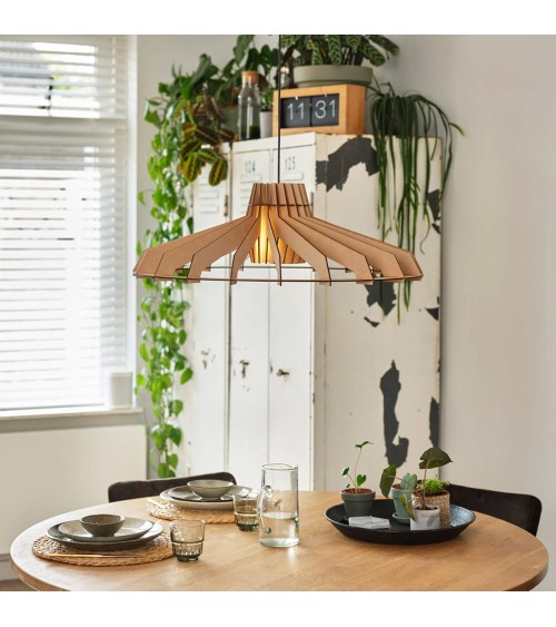 Nikolamp Tesla - Naturel - Lampe à suspension Van Tjalle en Jasper lampes suspendues design lustre moderne salon salle à mang...