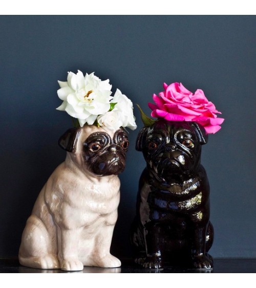 Large Flower Vase - Fawn Pug Quail Ceramics table flower living room vase kitatori switzerland