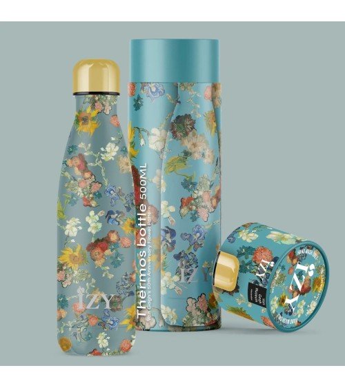 Il motivo floreale di van Gogh - Borraccia termica IZY Bottles borracce termiche