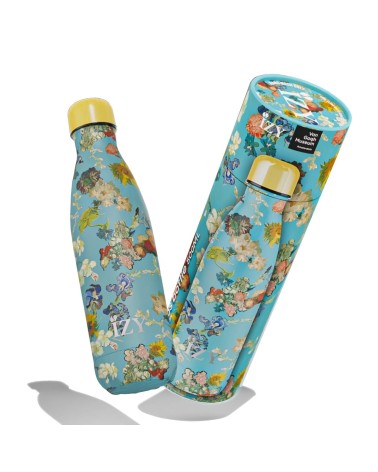 Le motif floral de van Gogh - Gourde Isotherme IZY Bottles gourde sport metal d eau aluminium thé design