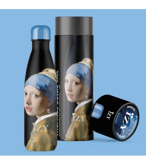 Girl with a Pearl Earring- Thermo Flask 500 ml IZY Bottles best water bottle