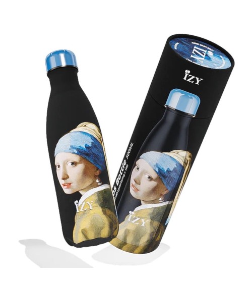 Das Mädchen mit dem Perlenohrgehänge - Thermo Trinkflasche IZY Bottles trink thermos flaschen wasserflaschen sport kaufen