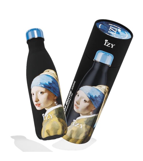 Ragazza col turbante - Borraccia termica 500 ml IZY Bottles borracce termiche