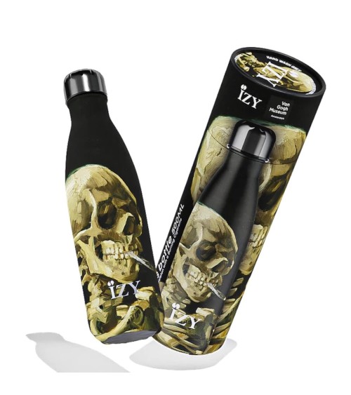Head of a skeleton - van Gogh - Thermo Flask IZY Bottles best water bottle