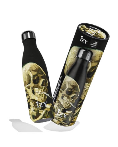 Head of a skeleton - van Gogh - Thermo Trinkflasche IZY Bottles trink thermos flaschen wasserflaschen sport kaufen