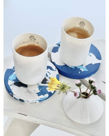 Kaffeetasse aus Porzellan - Marcel Keramiek van Sophie kaffeetassen teetasse grosse lustige schöne kaufen