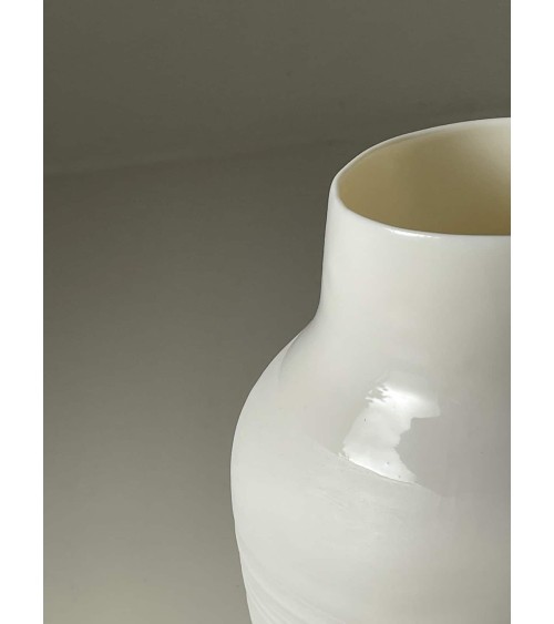 Korneel - Vase à fleurs en porcelaine Keramiek van Sophie design fleur décoratif original kitatori suisse