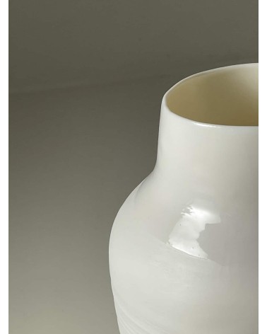 Korneel - Vase à fleurs en porcelaine Keramiek van Sophie design fleur décoratif original kitatori suisse