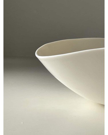 Handmade Porcelain Dish Keramiek van Sophie tray bowl fruit wooden design