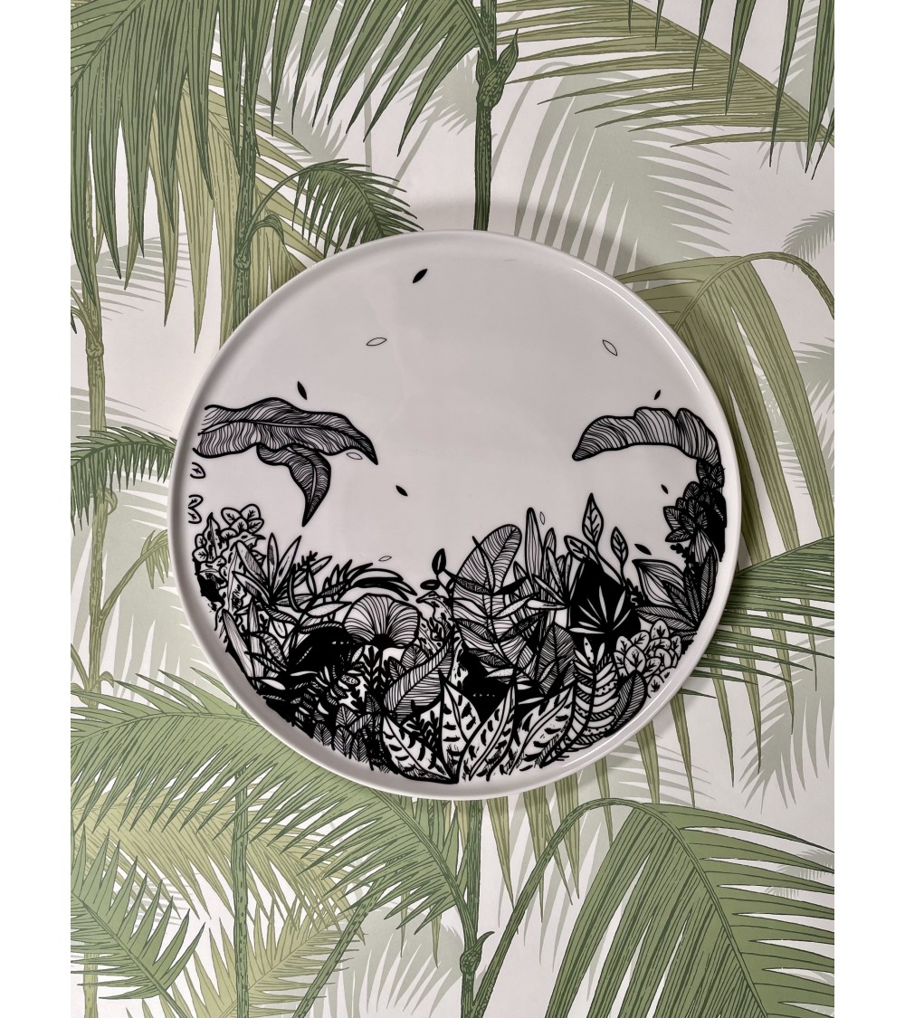 Porcelain Plate - Limited Edition Les Béguins by Pupa Maison Dejardin