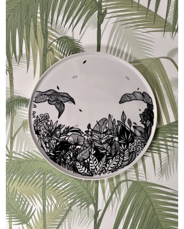 Porcelain Plate - Limited Edition Les Béguins by Pupa Maison Dejardin