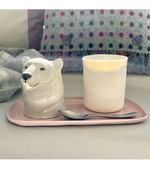 Small milk jug - Polar Bear Quail Ceramics small pitcher coffee mini milk jugs