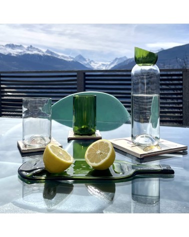 Long Drink Glas (x4) - Débattre Q de Bouteilles spezielle schöne farbige Trinkgläser Weingläser spülenmaschinenfest kaufen