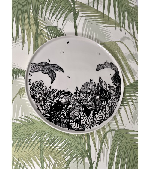 Porcelain Plate - Limited Edition Les Béguins by Pupa Maison Dejardin